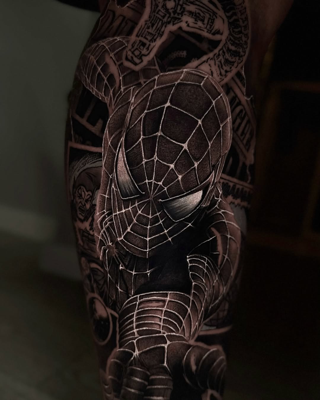 Tattoo by @dukeoftats β realism, black_and_grey