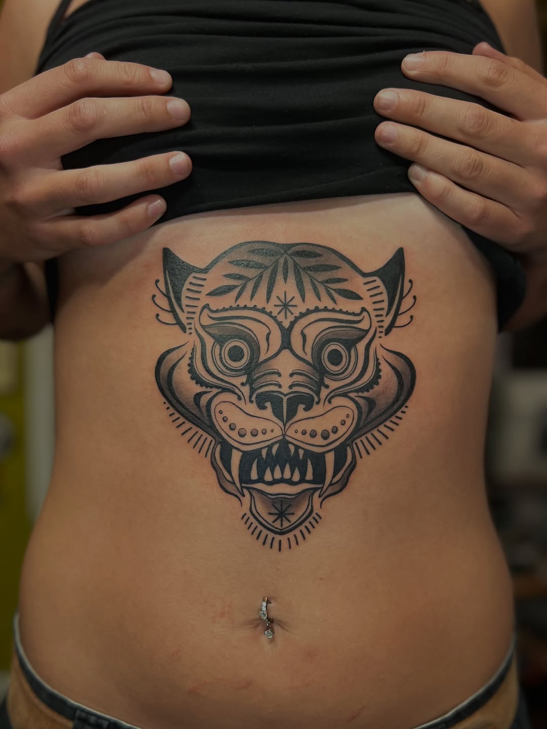 Tattoo by @zoeloutattoo — black_and_grey, neo_traditional