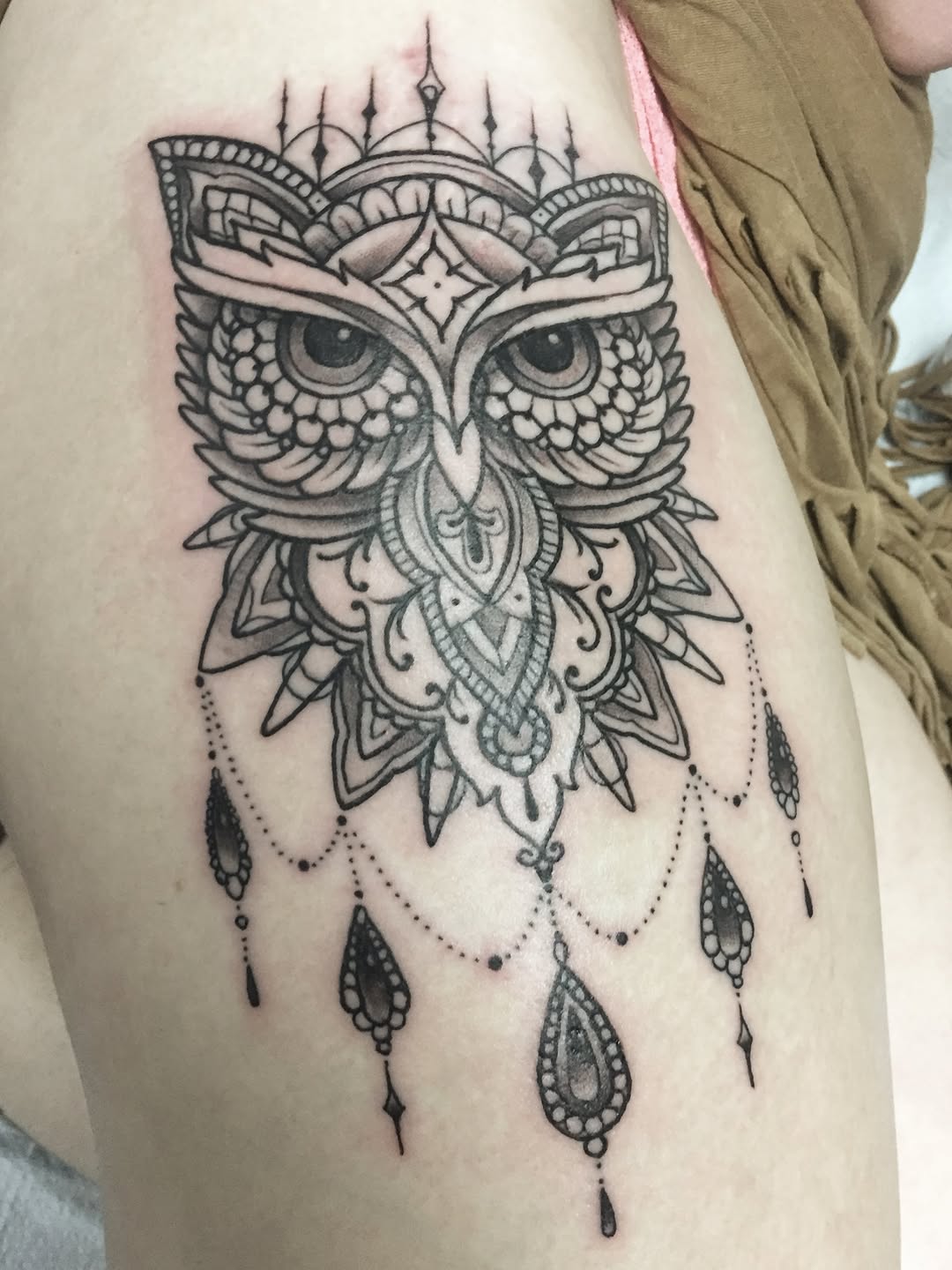 Tattoo by @bystevemartin — black_and_grey, ornamental