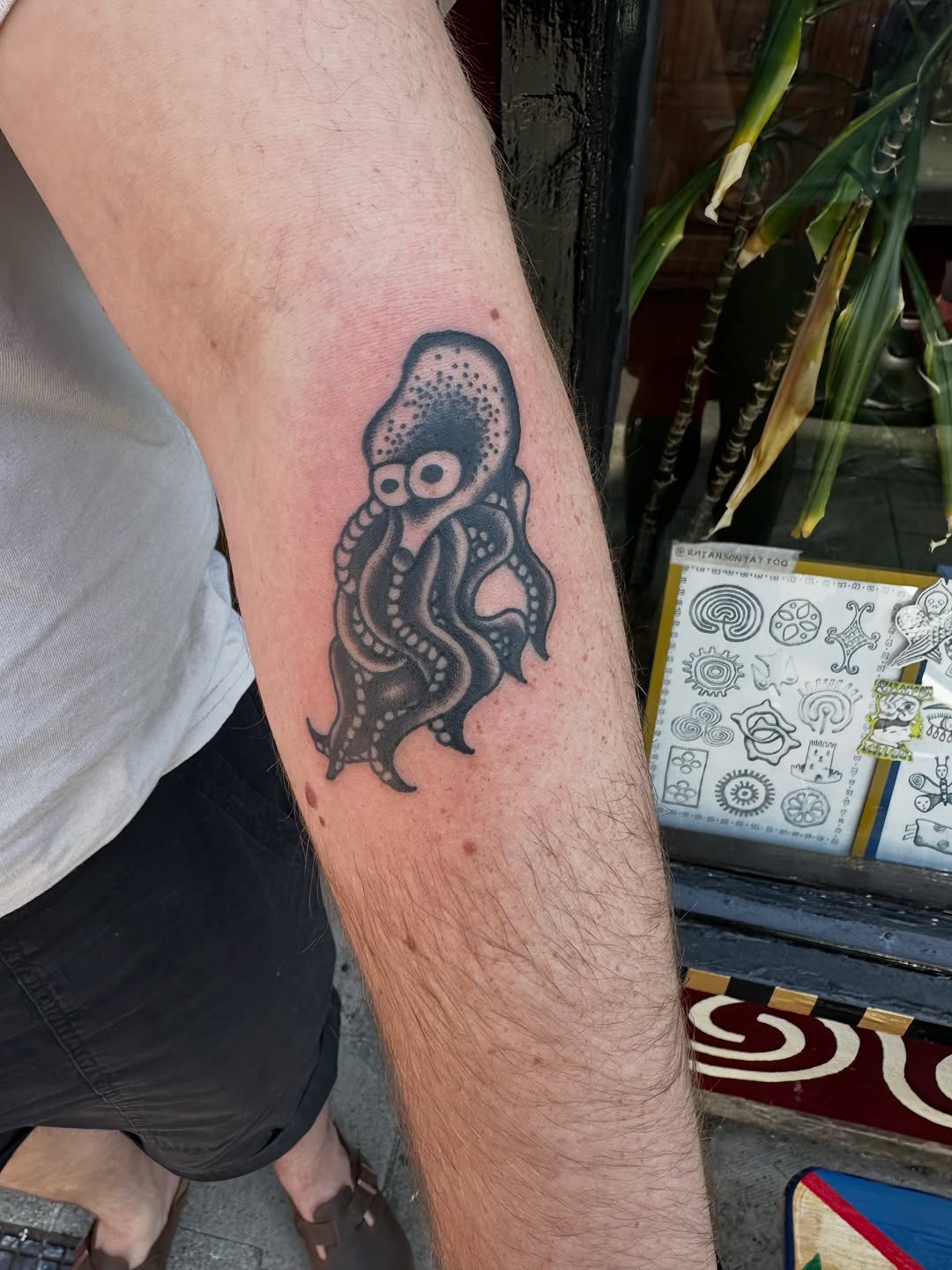 Tattoo by @sean.chill — black_and_grey, new_school