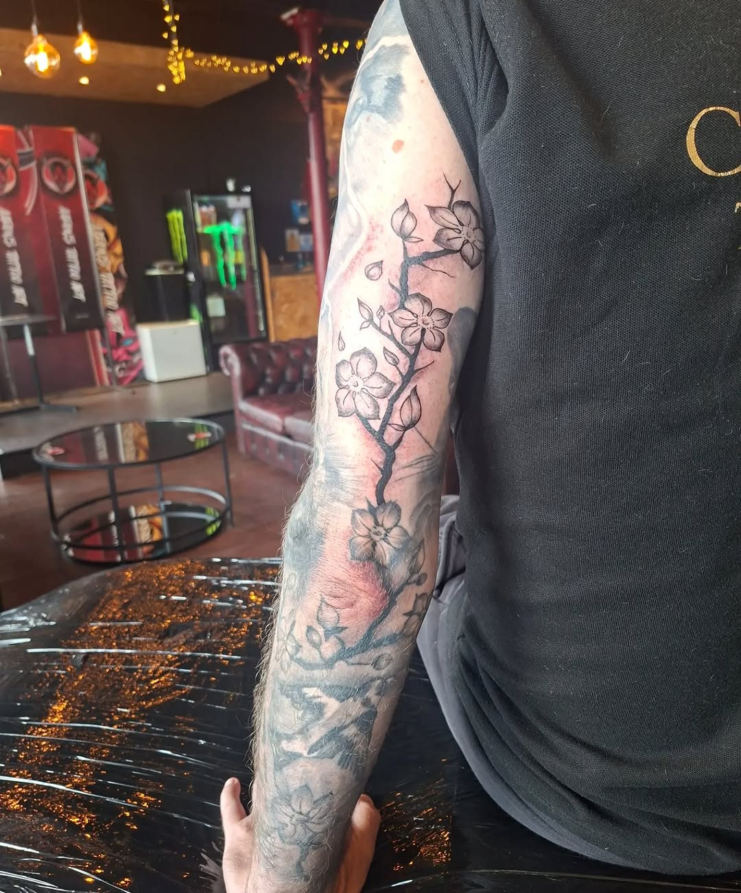 Tattoo by @gemthetattooedlady — fine_line, black_and_grey