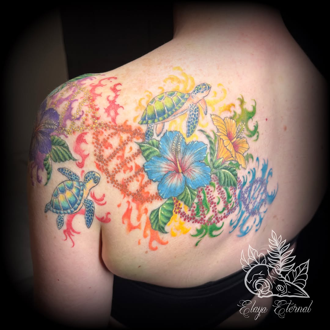 Tattoo by @elaya.tattoo.artistry β realism, watercolor
