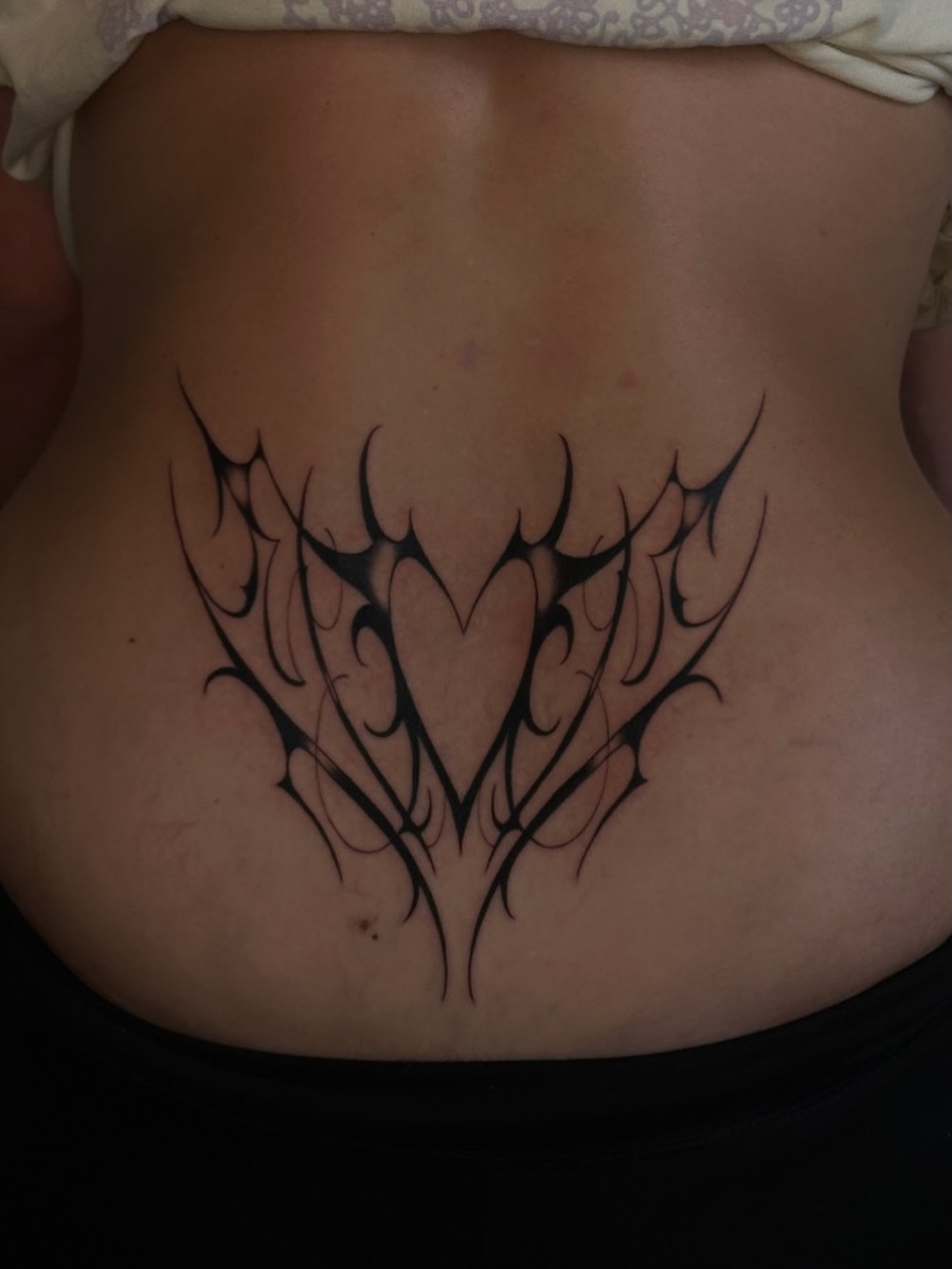 Tattoo by @meira_yael — blackwork, ornamental