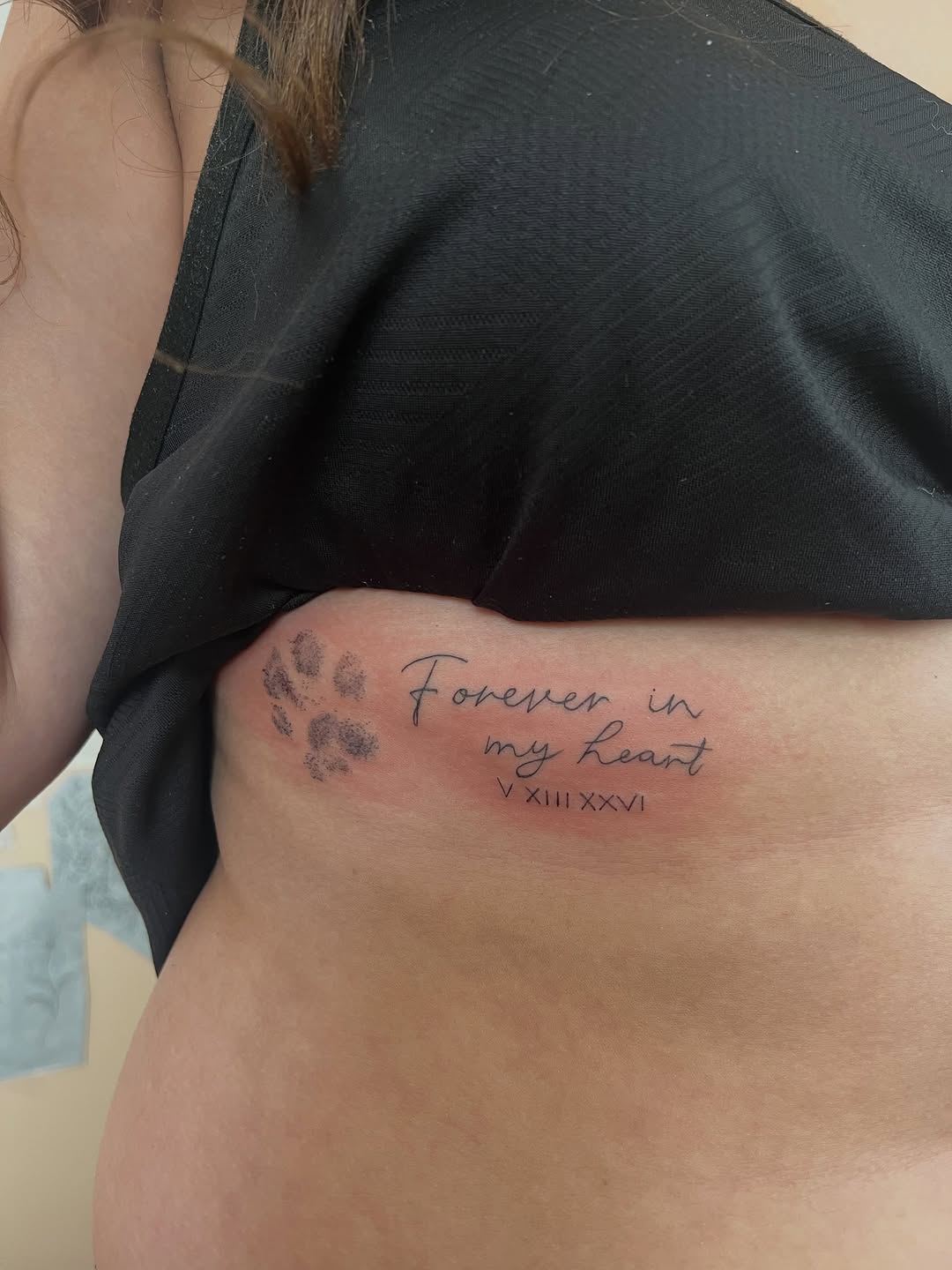 Tattoo by @tattedupbaddies_ — lettering_script, fine_line