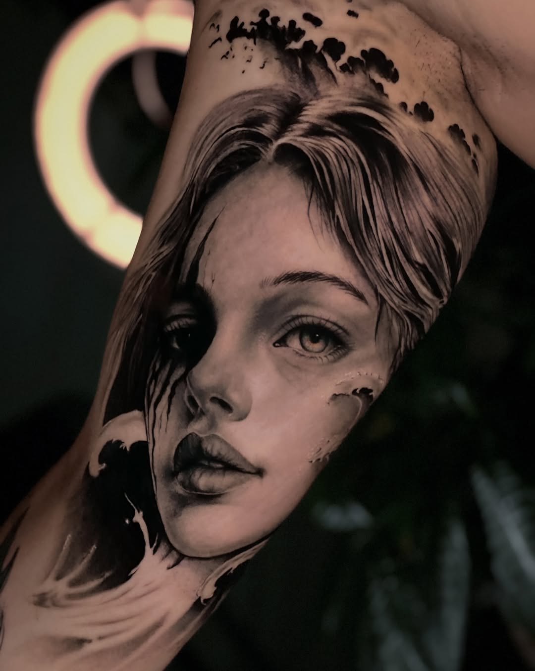 Tattoo by @neis.ink β realism, black_and_grey