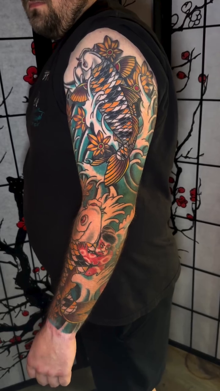 Tattoo by @robfehrman — japanese_irezumi