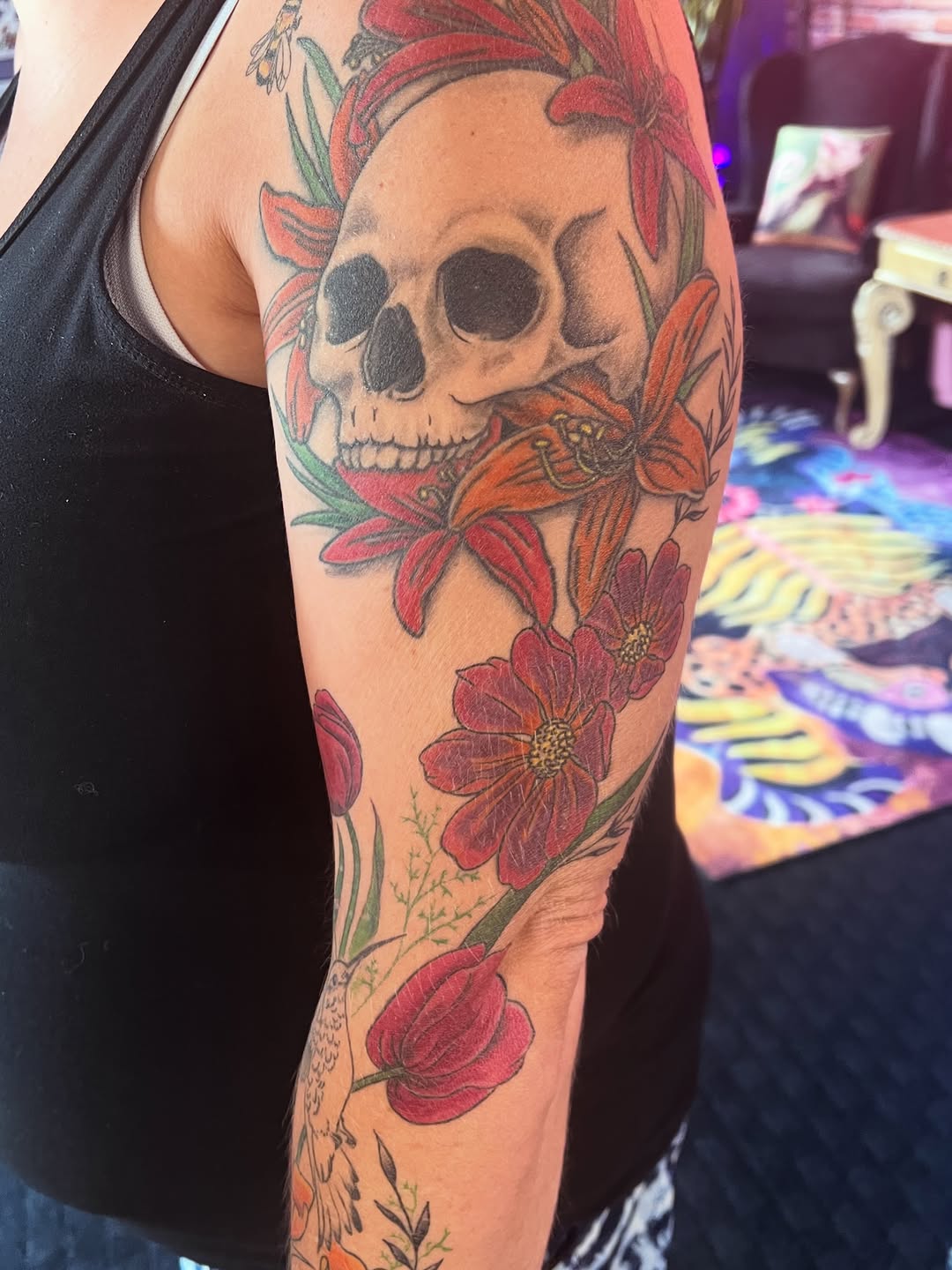 Tattoo by @natalies_tatties — realism, black_and_grey