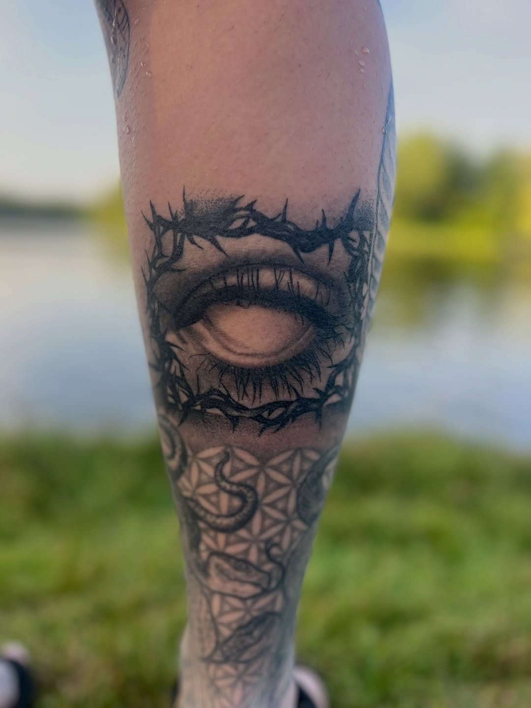 Tattoo by @peterpaychek — realism, black_and_grey
