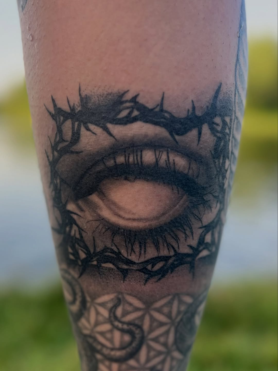 Tattoo by @peterpaychek — realism, black_and_grey