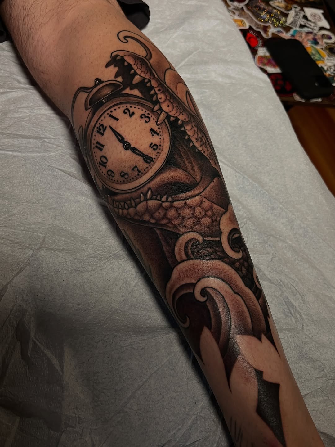 Tattoo by @maya.wild.art โ black_and_grey, realism