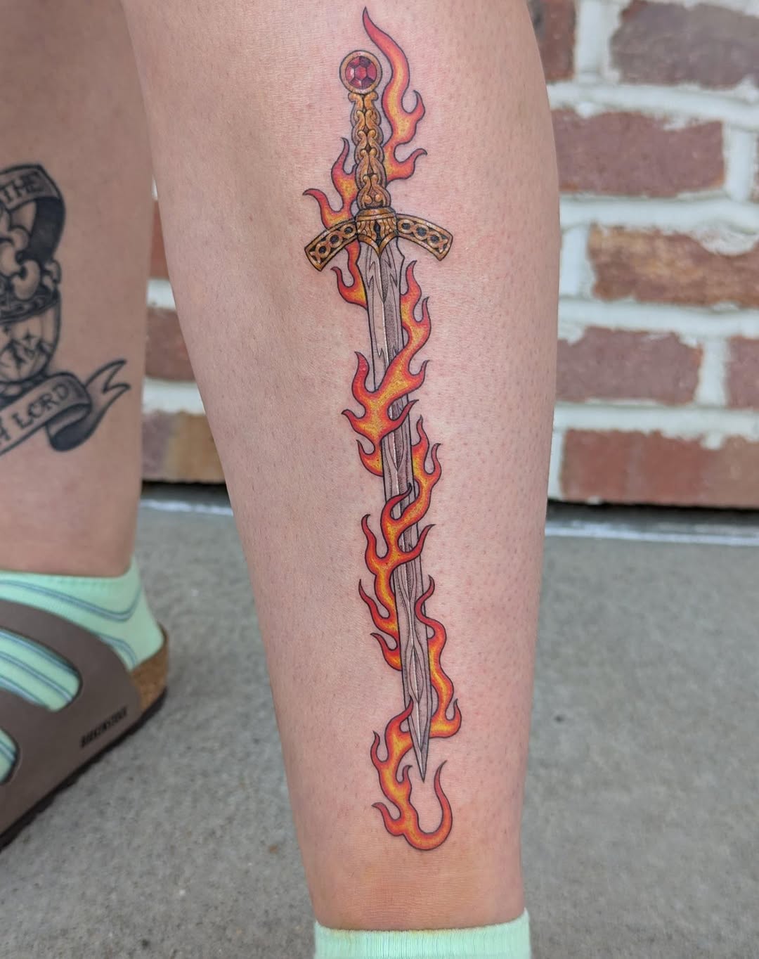 Tattoo by @colormemegantattoos — neo_traditional