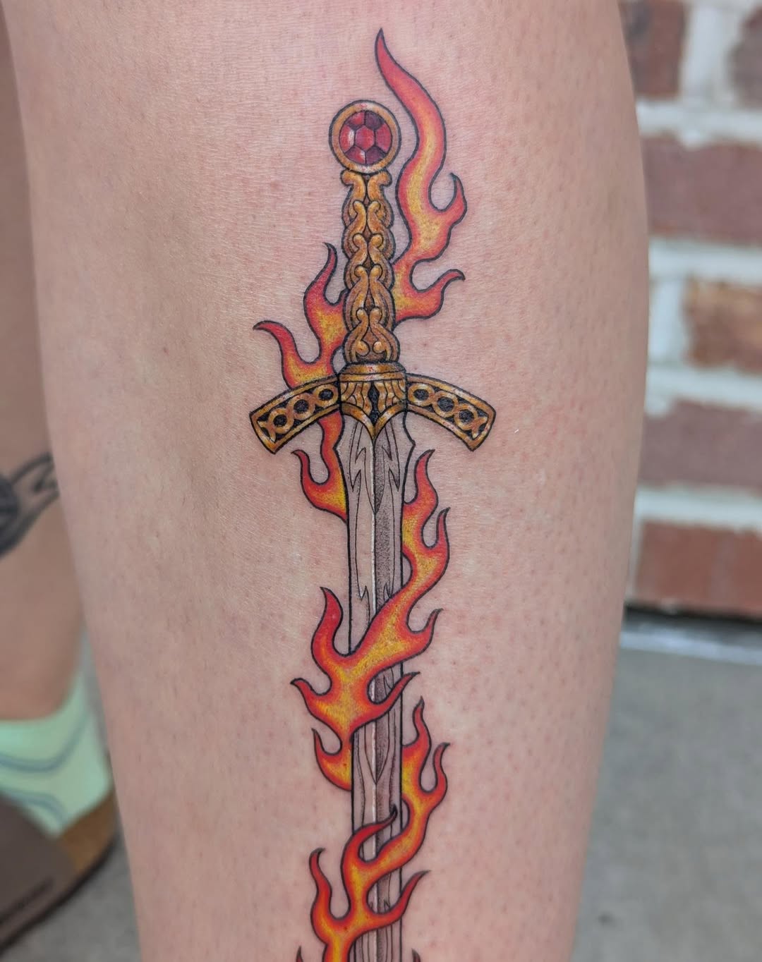 Tattoo by @colormemegantattoos — american_traditional