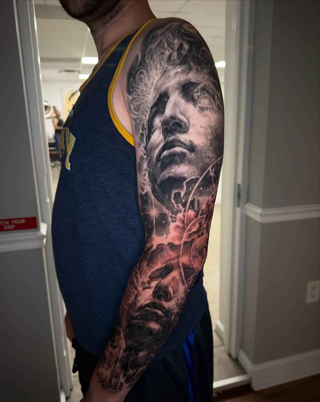 Tattoo by @joedejoya — realism, black_and_grey