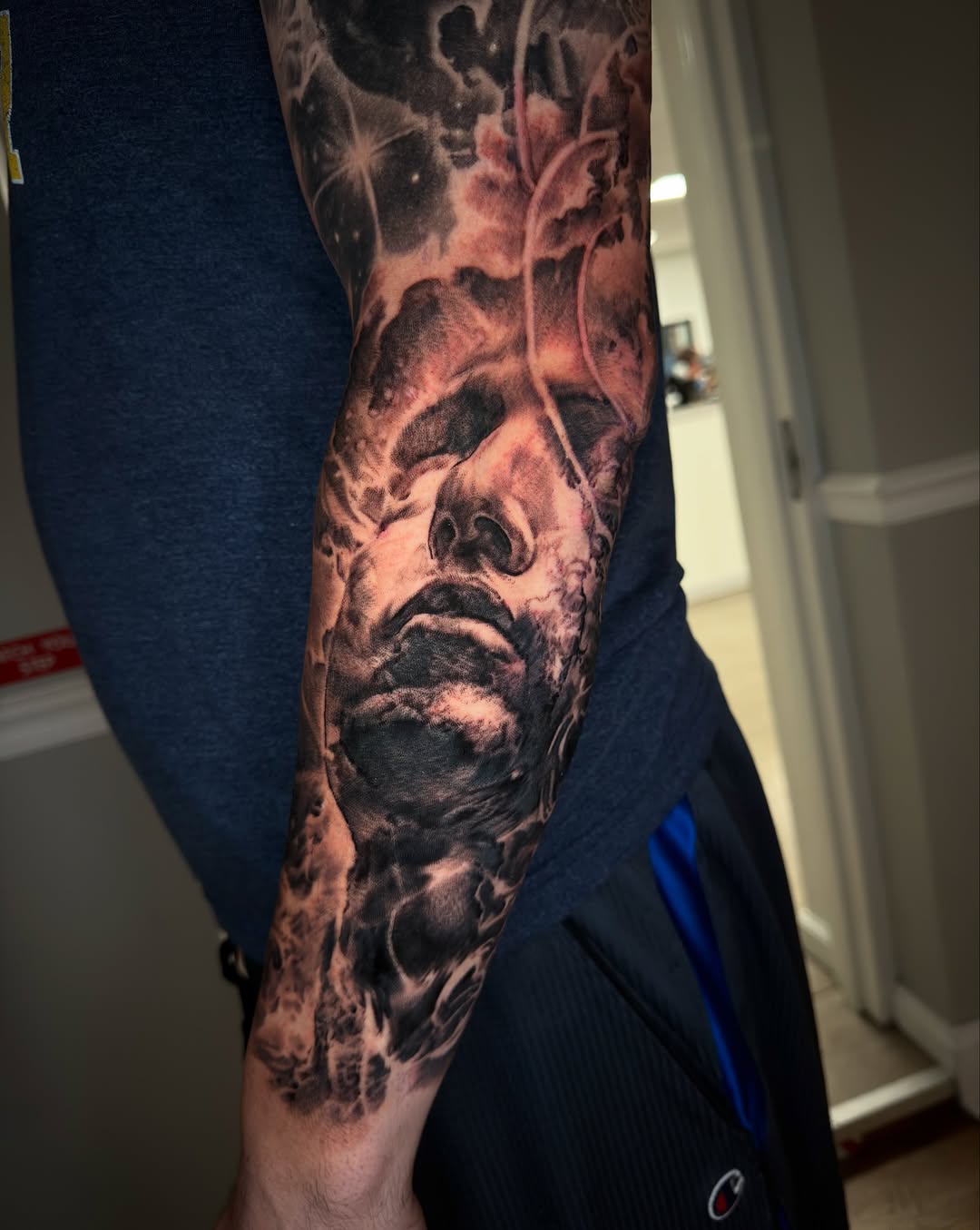 Tattoo by @joedejoya — realism, black_and_grey