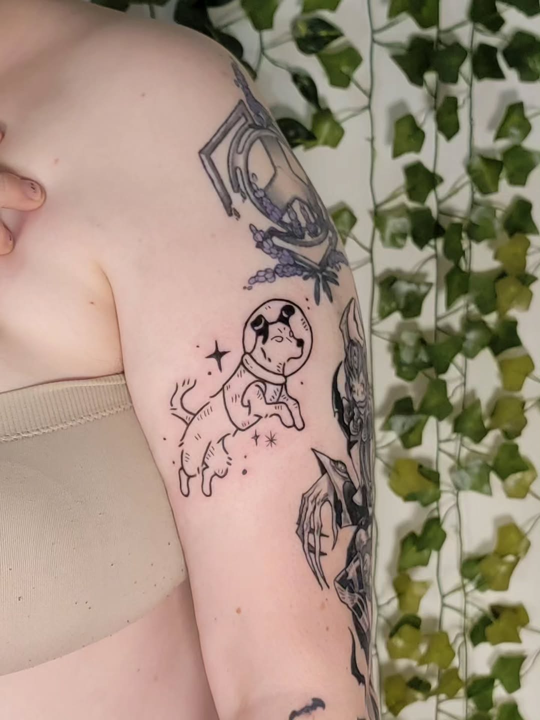 Tattoo by @satyrtattoos โ fine_line, illustrative