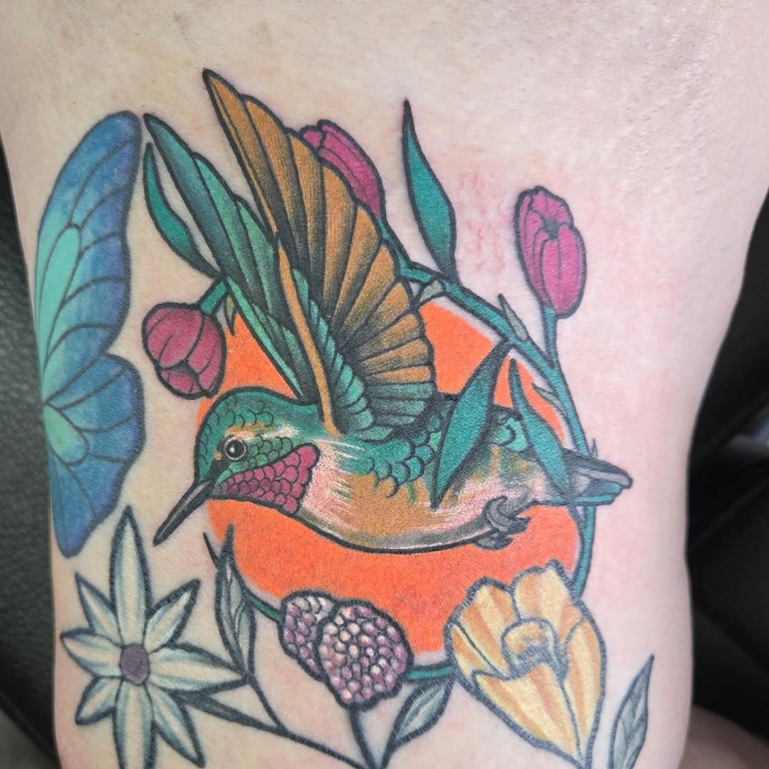 Tattoo by @beardsley_tattoos — new_school, illustrative