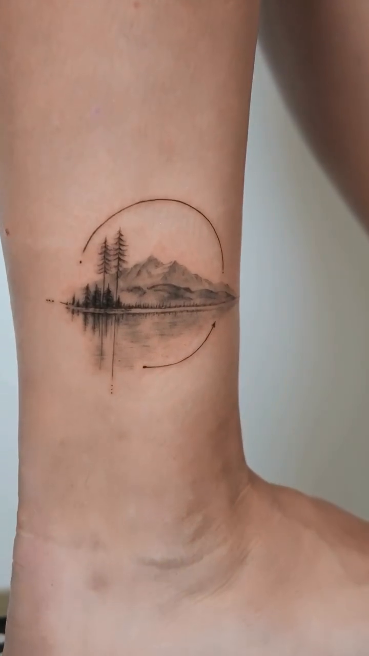 Tattoo by @viento_tattoos โ fine_line, black_and_grey