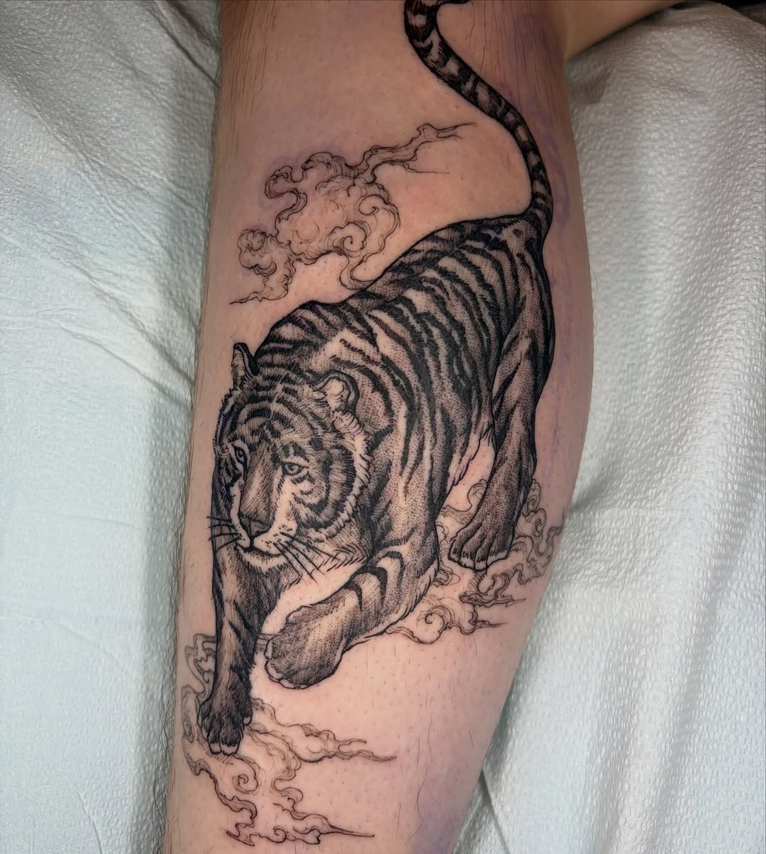 Tattoo by @judeletronik_tattoo — black_and_grey, realism