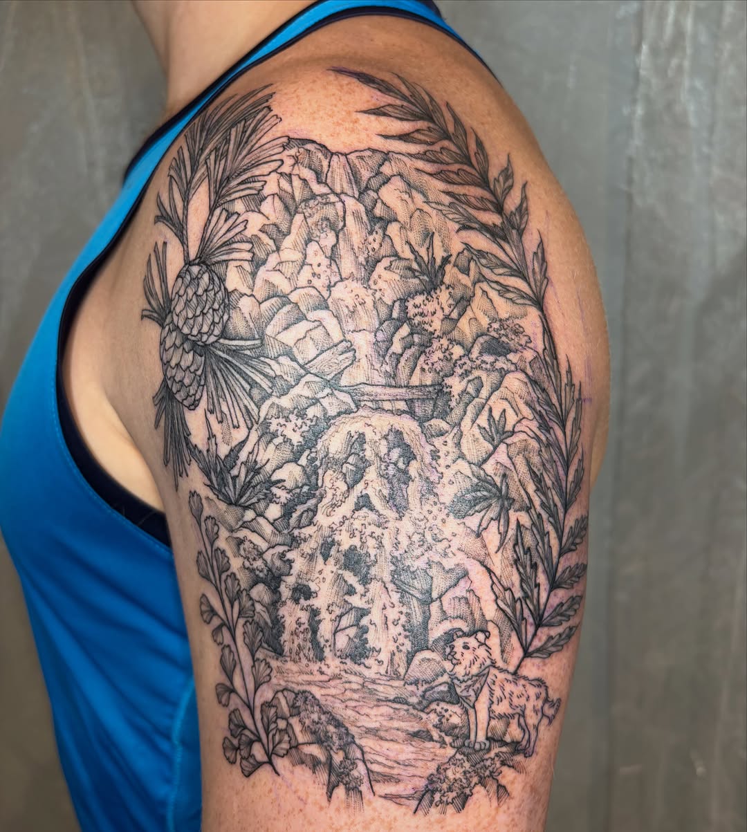 Tattoo by @judeletronik_tattoo — black_and_grey, realism