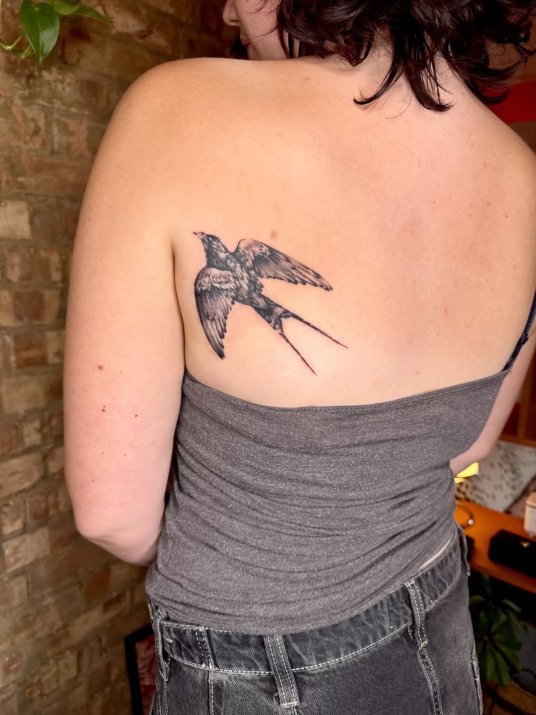 Tattoo by @passthesaltbitch โ realism, black_and_grey