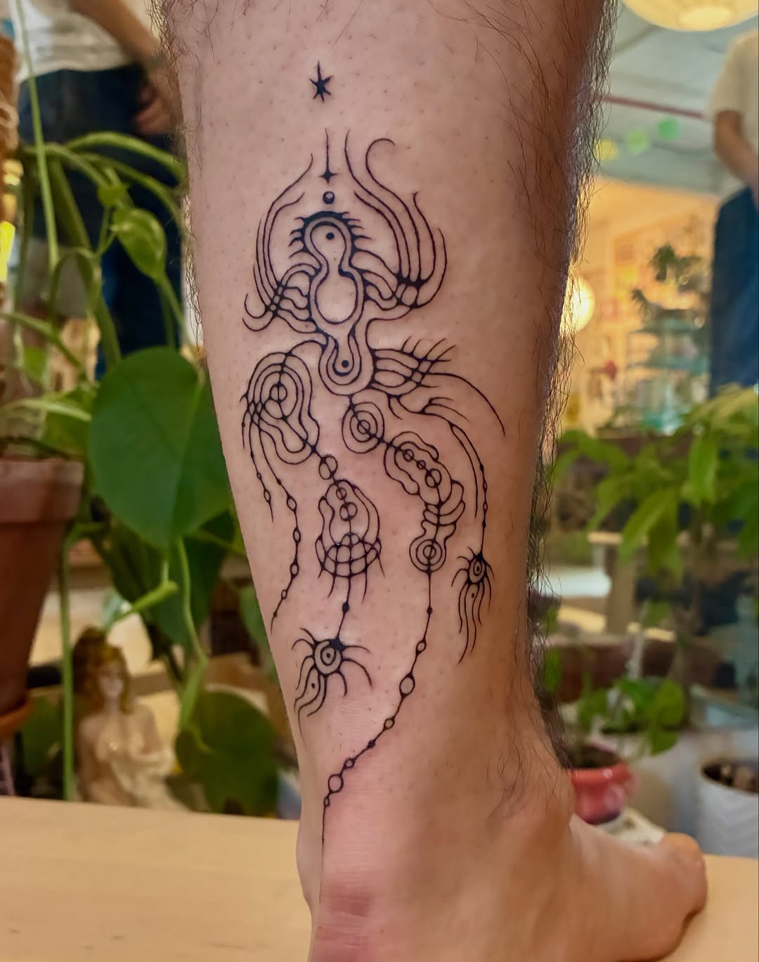 Tattoo by @growthriing โ geometric, ornamental