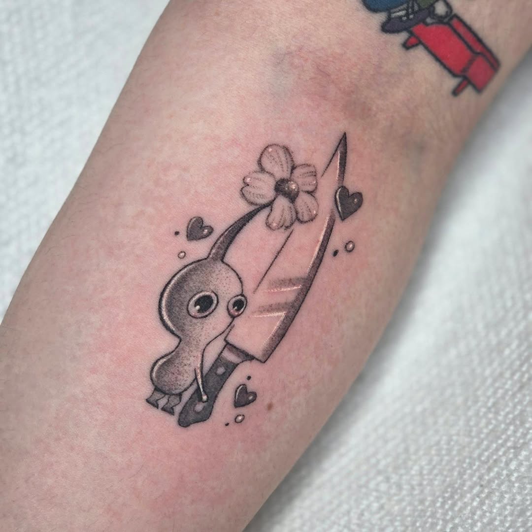 Tattoo by @janinks β black_and_grey, illustrative