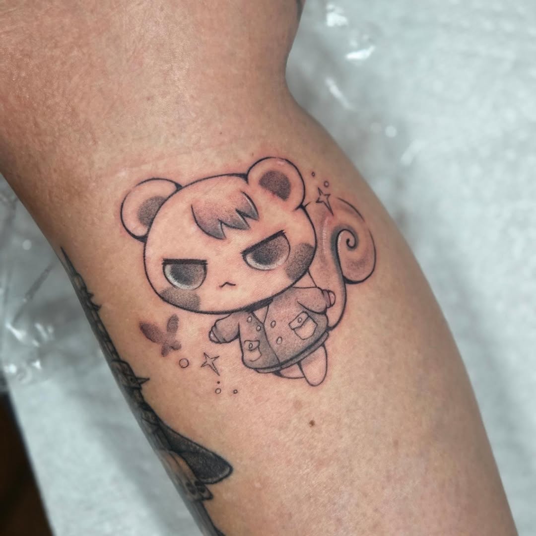 Tattoo by @janinks β anime, fine_line