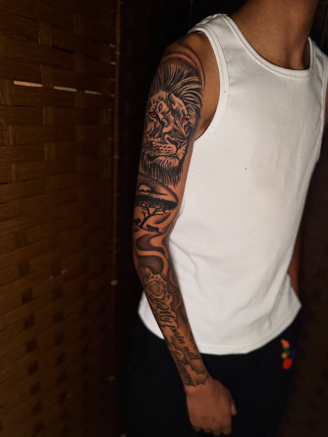 Tattoo by @inkatatts — realism, black_and_grey
