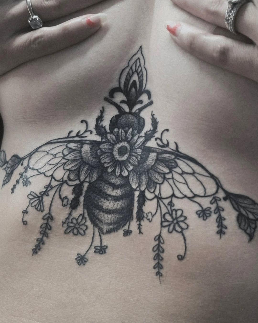 Tattoo by @cre8tionsink — fine_line, dotwork