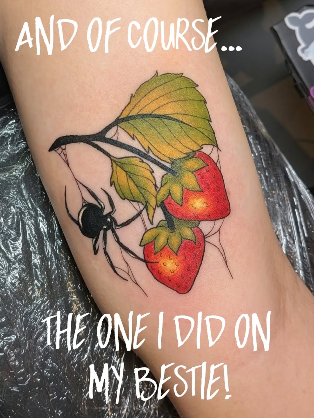 Tattoo by @damondemonink β illustrative