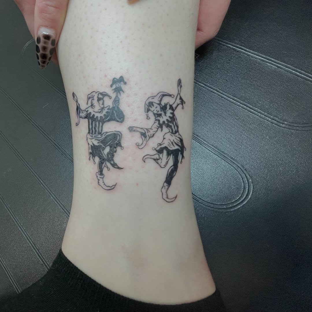 Tattoo by @tattooingren — black_and_grey, illustrative