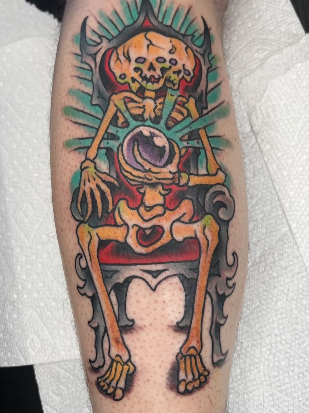 Tattoo by @messa.tattoo — neo_traditional, dark_realism