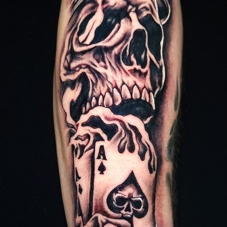 Tattoo by @theinkboxtattoos — black_and_grey, realism