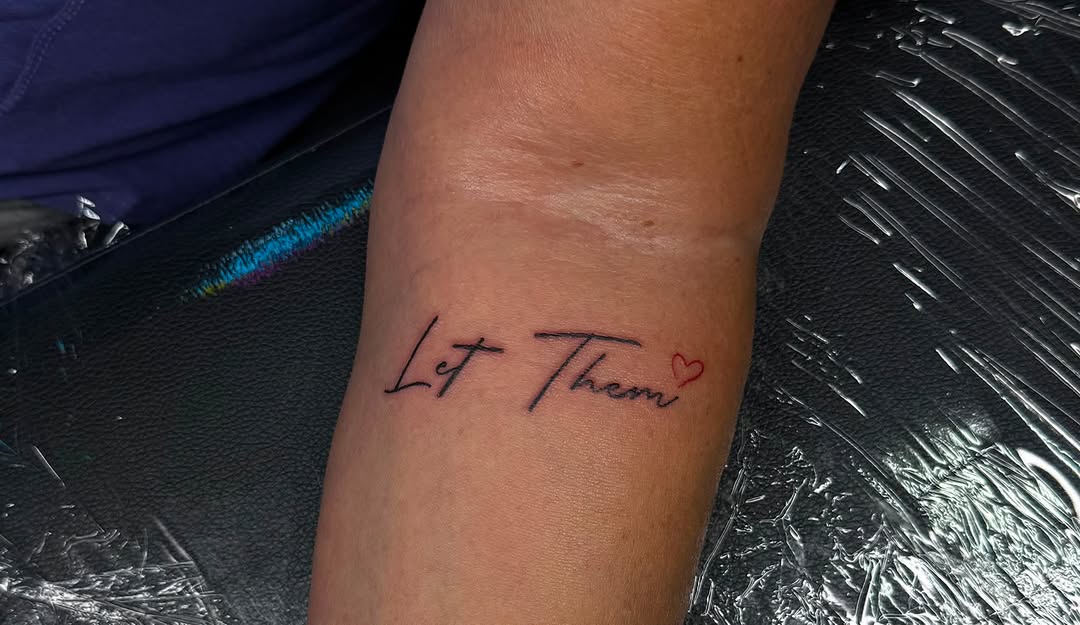 Tattoo by @megan_garvison — lettering_script, fine_line