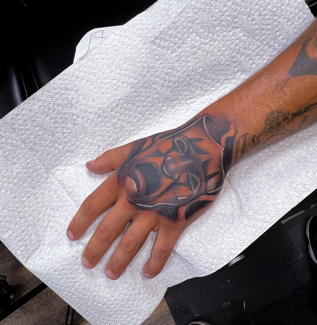 Tattoo by @carmelo_silva_ — blackwork, realism