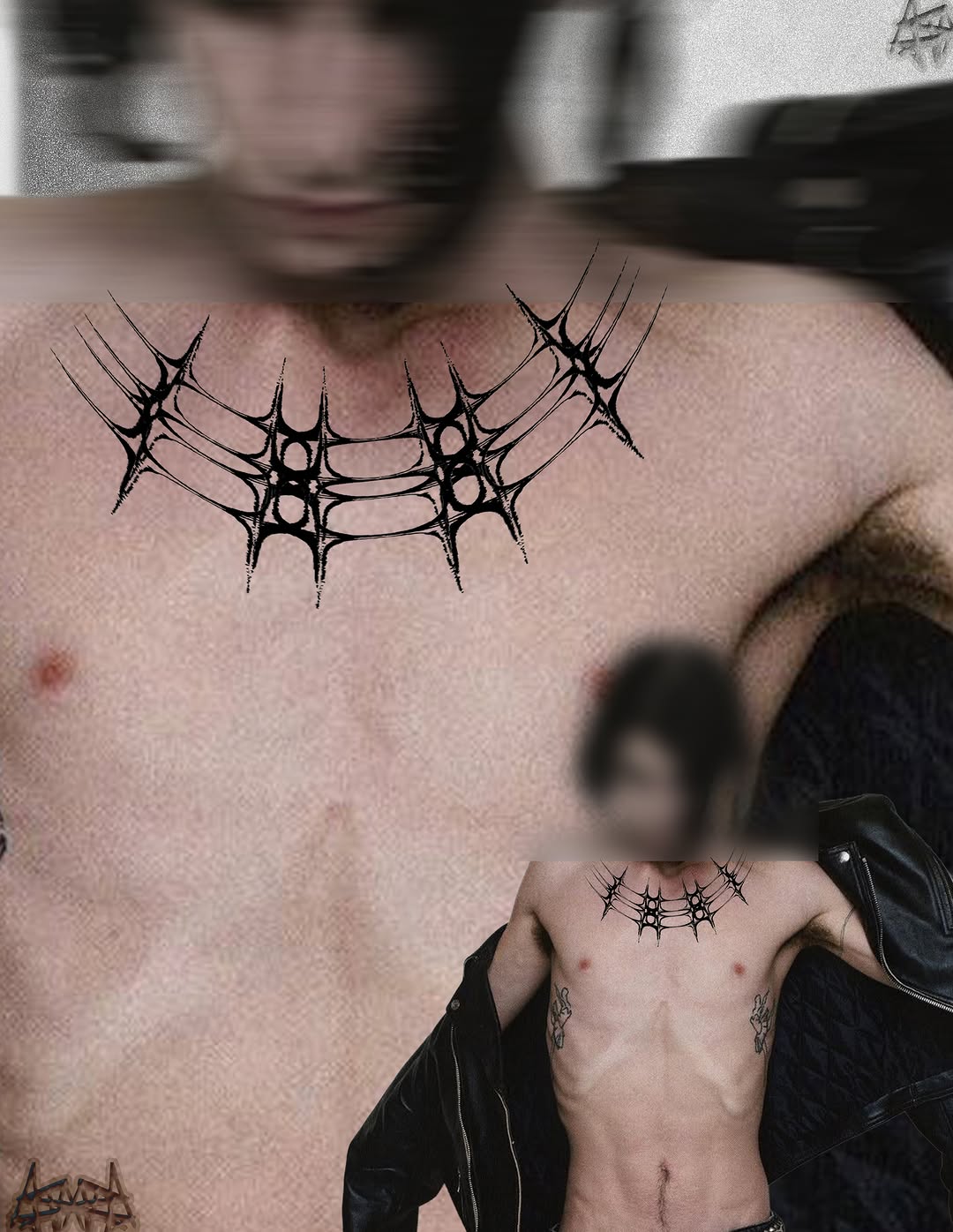 Tattoo by @harrykenchington — blackwork, geometric