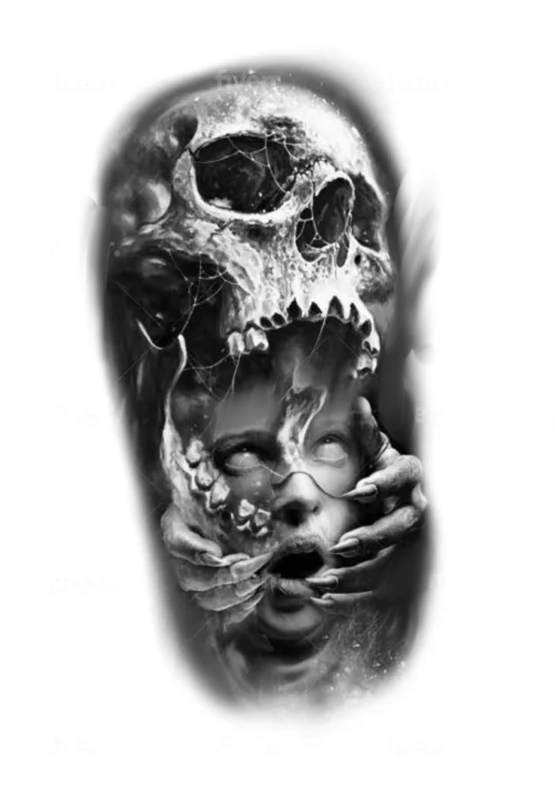 Tattoo by @tattoosbybatch — realism, dark_realism