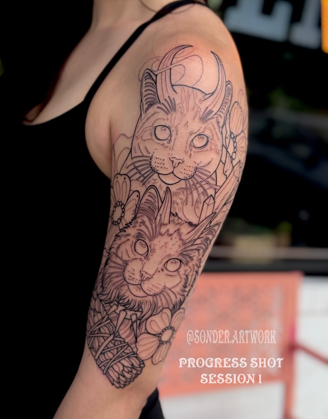 Tattoo by @flying_tiger_social_club — fine_line, illustrative