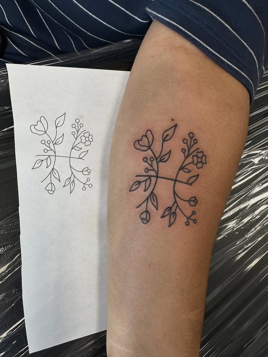 Tattoo by @dsteal03 โ fine_line