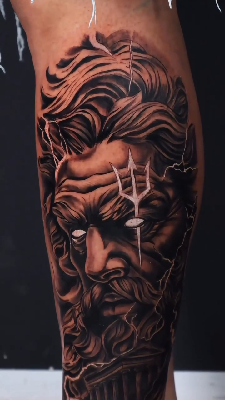 Tattoo by @germanpatino_ink — realism, black_and_grey