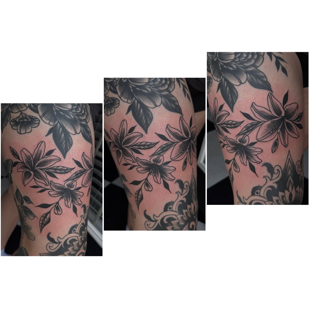 Tattoo by @tattooschooldropout — fine_line, black_and_grey