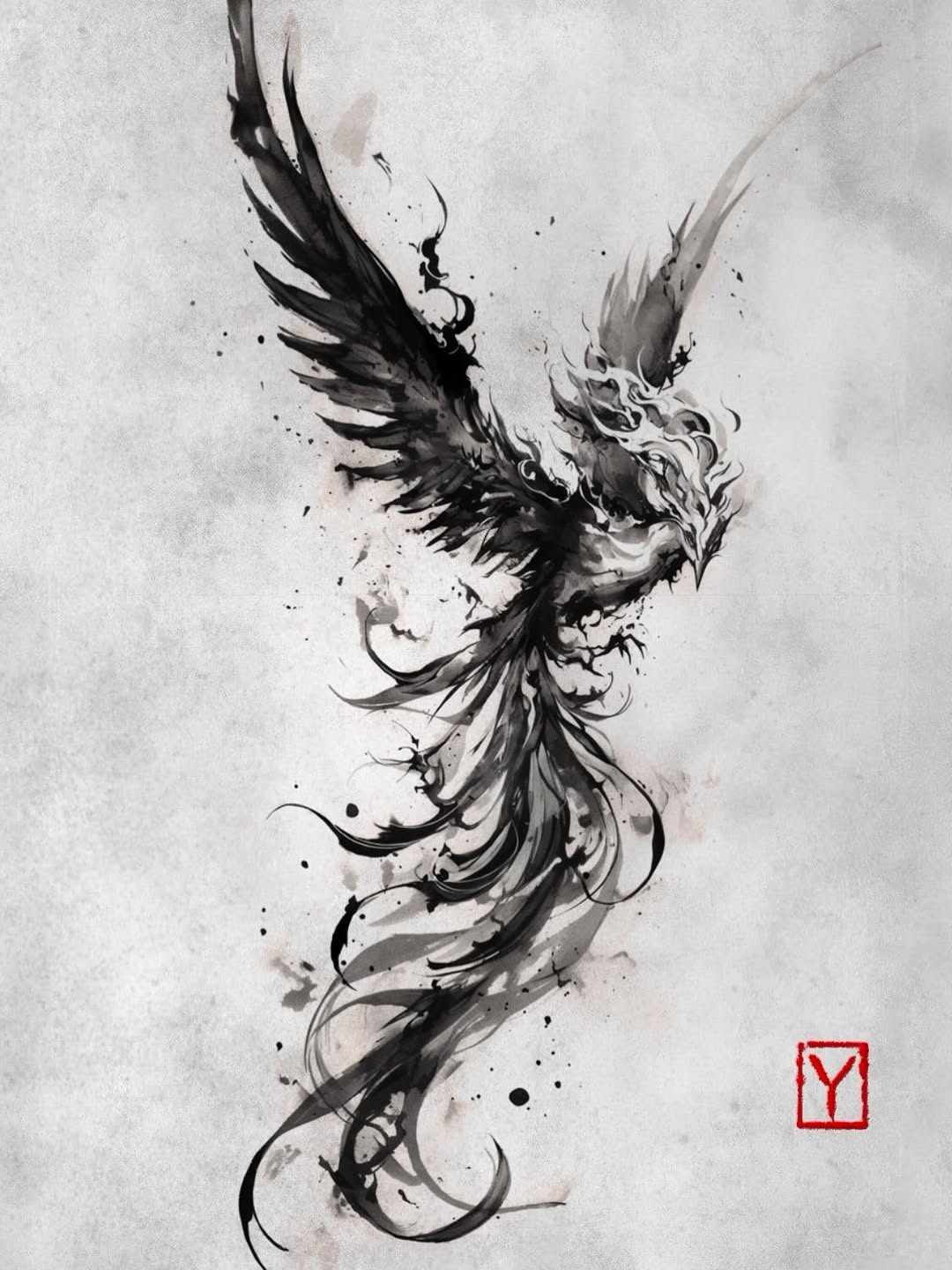 Tattoo by @mr.yang_tattoo โ black_and_grey, illustrative