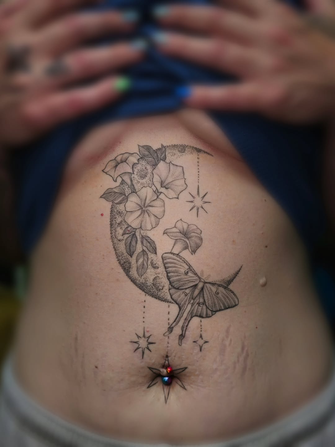 Tattoo by @talia_tattoo_ — fine_line, dotwork