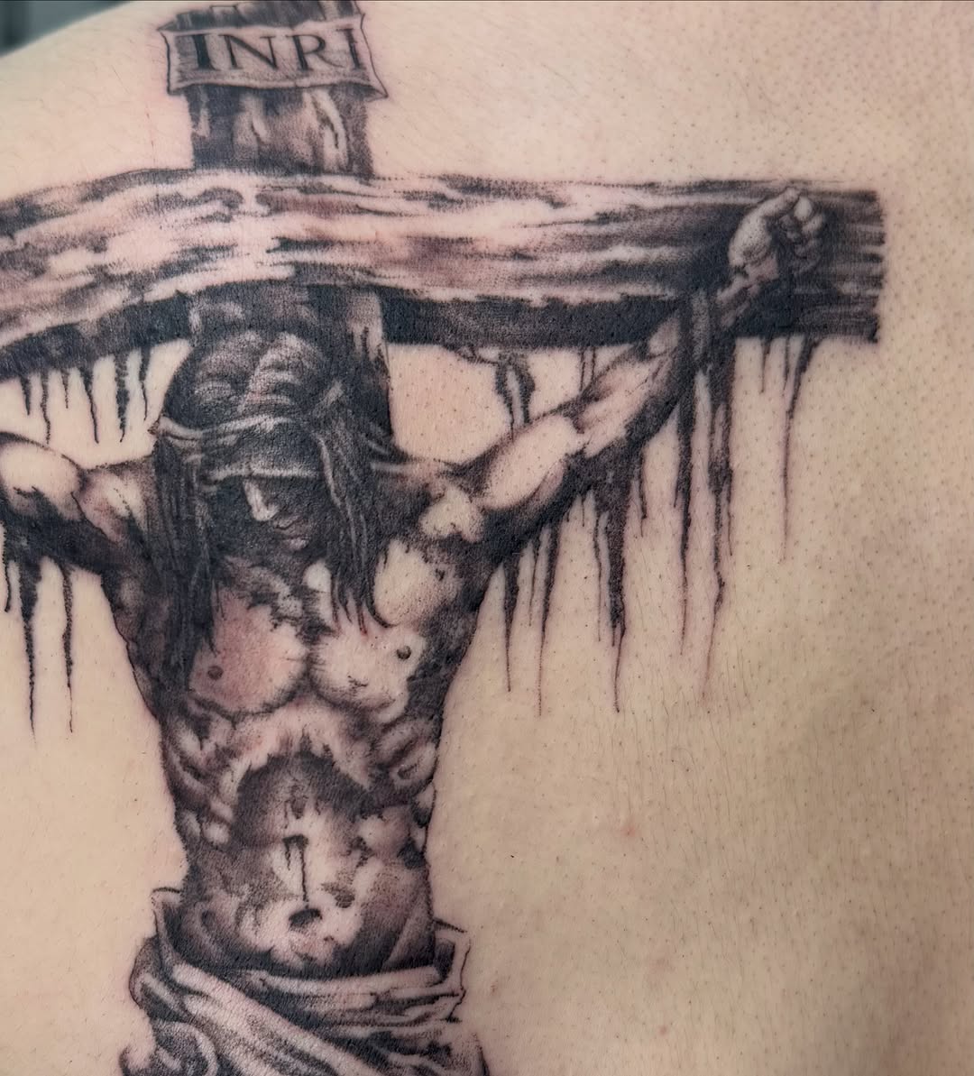 Tattoo by @que.sera8 β black_and_grey, realism