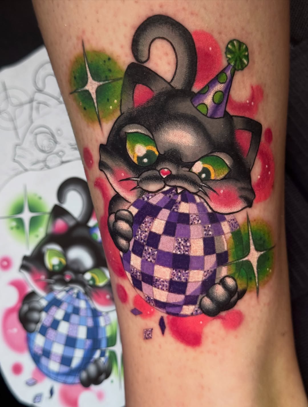 Tattoo by @kasey_may_tattoos — new_school, illustrative