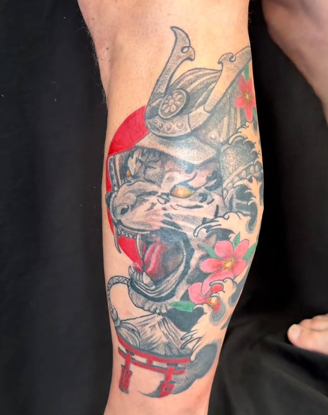 Tattoo by @jm.inkart — japanese_irezumi, black_and_grey