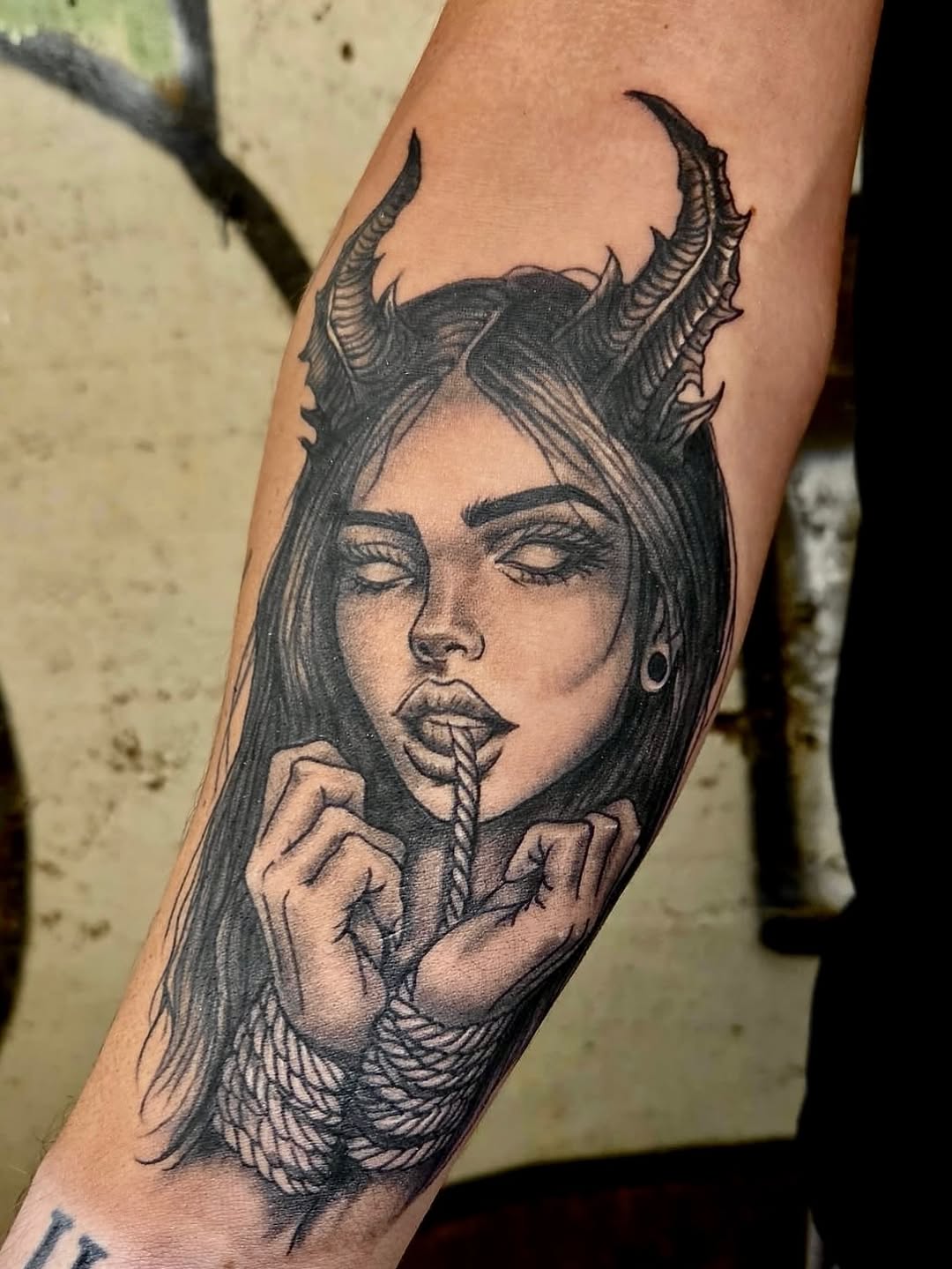 Tattoo by @hutch_tat β black_and_grey, realism