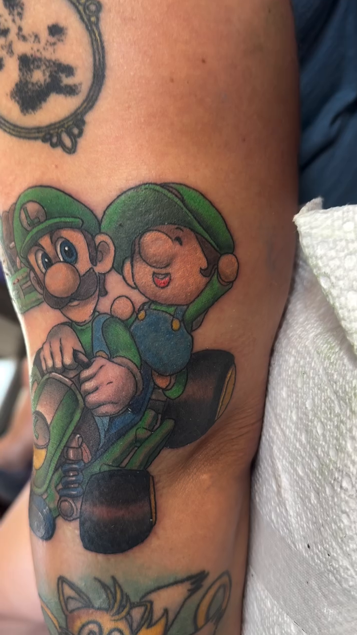 Tattoo by @maxxkellytattoos — new_school