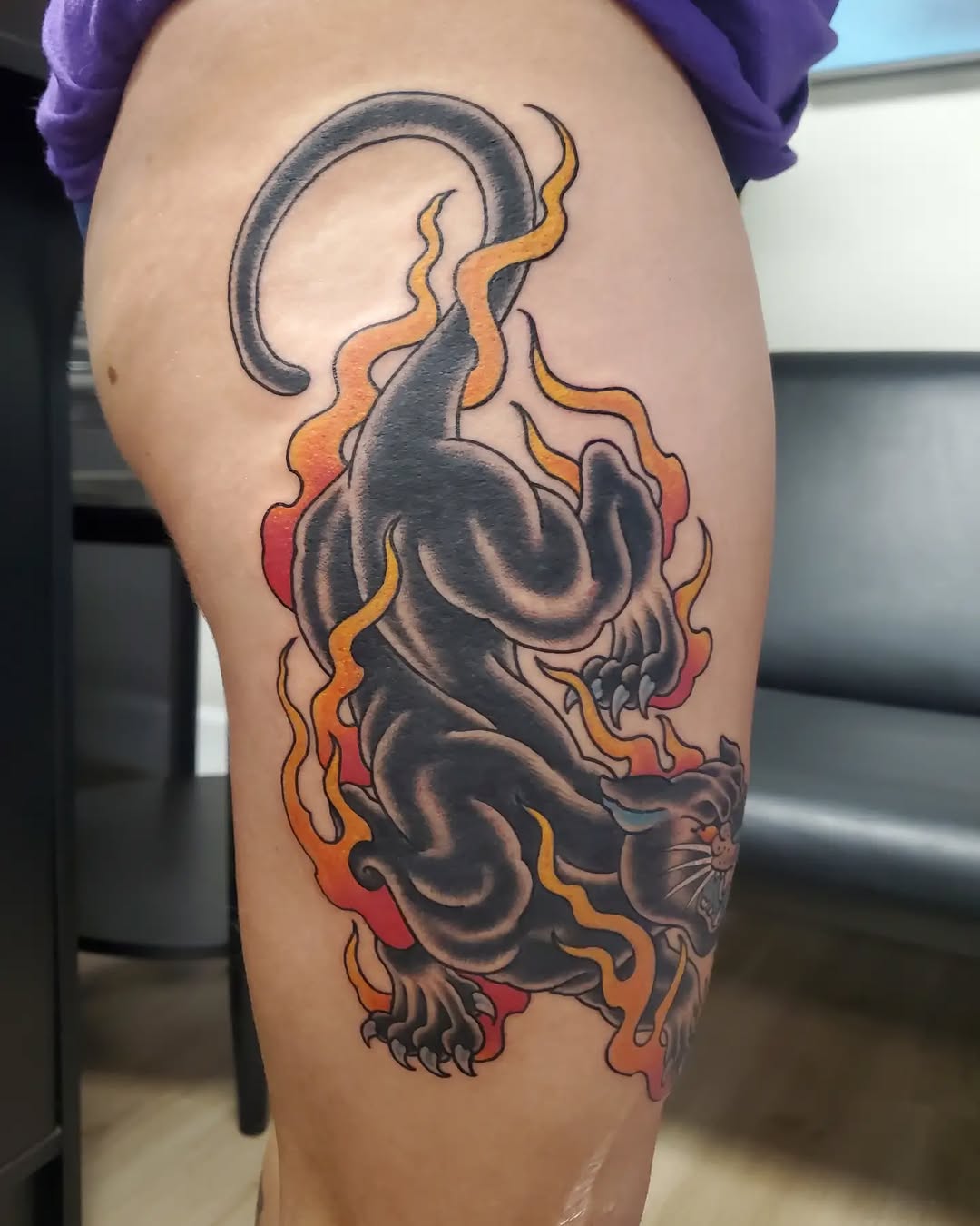 Tattoo by @katy_did_it โ neo_traditional