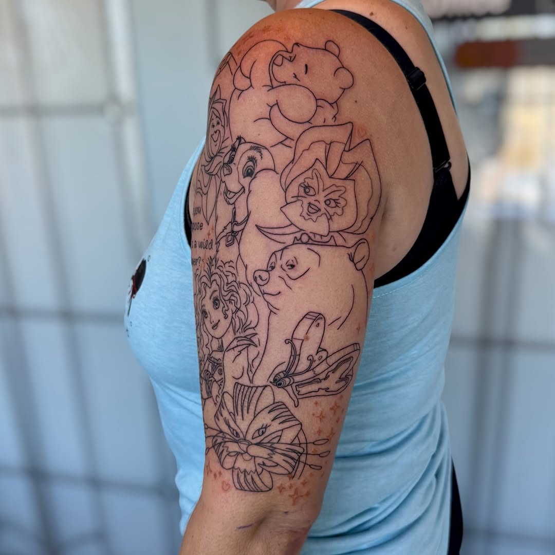Tattoo by @disnerdtattoo — anime